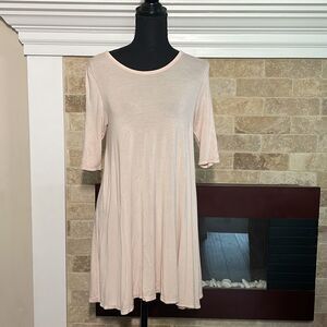 We the Free casual mini dress. Pale pink. Size S